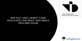 NID DAT 2025: Admit Card Released for B.Des. & M.Des. Prelims Exam, Download Now.
